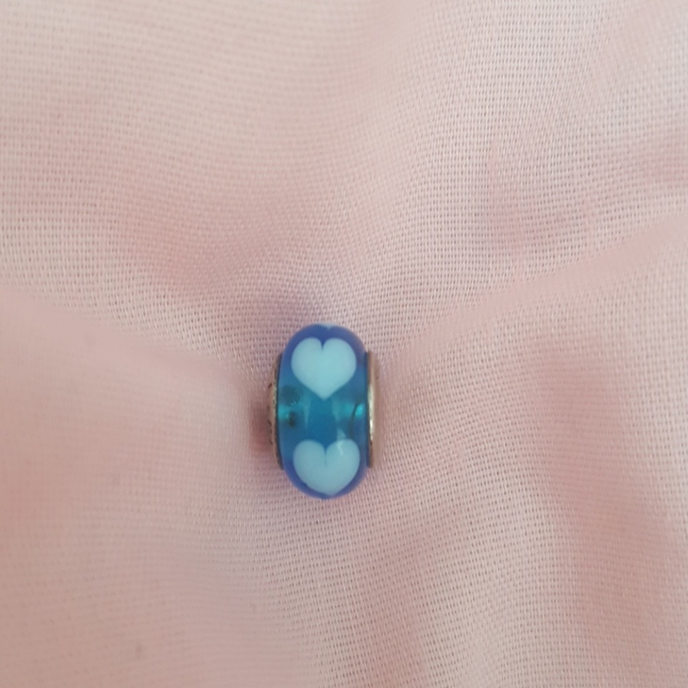 Pandora Blue Heart Charm - Picture 4 of 6